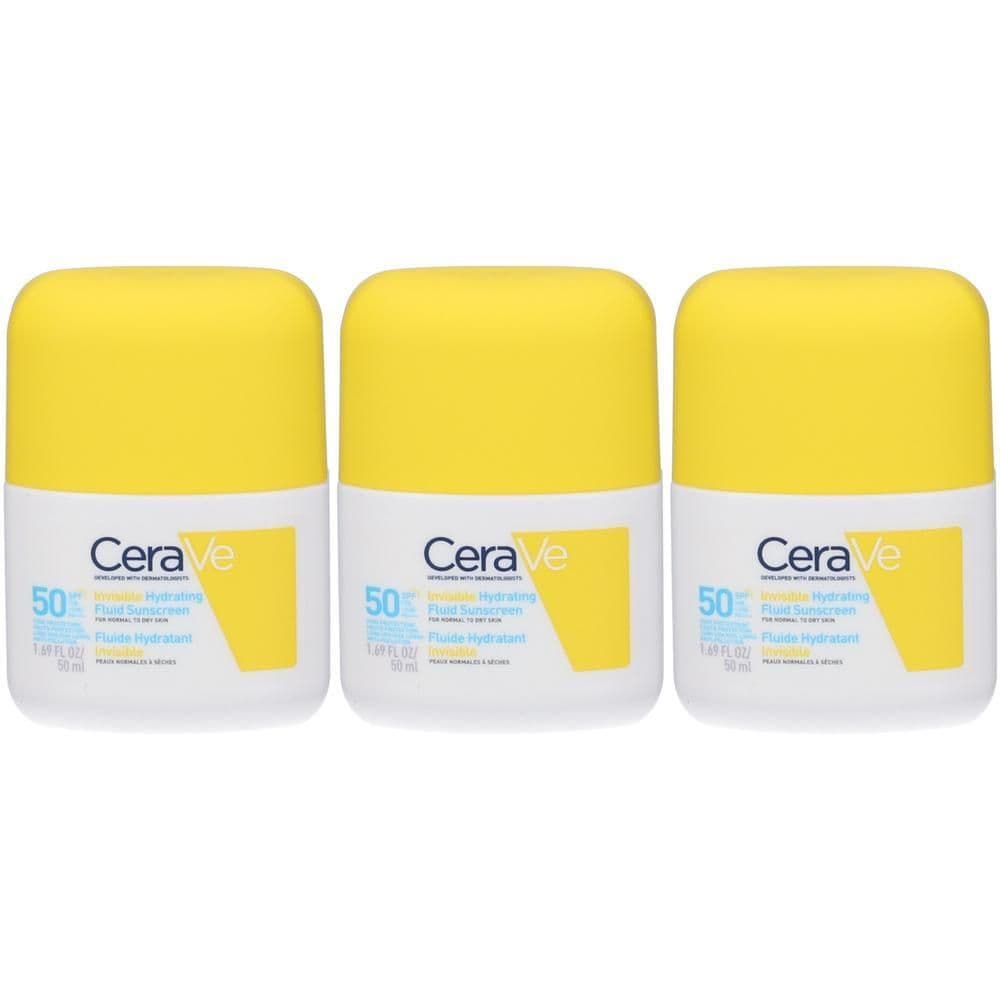 CeraVe Fluido Protezione Solare Idratante Invisibile SPF50