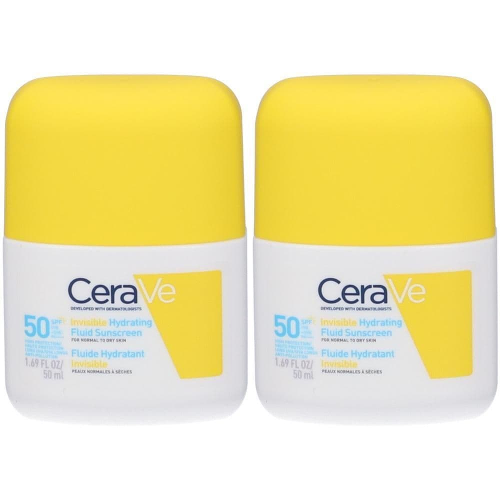 CeraVe Fluido Protezione Solare Idratante Invisibile SPF50