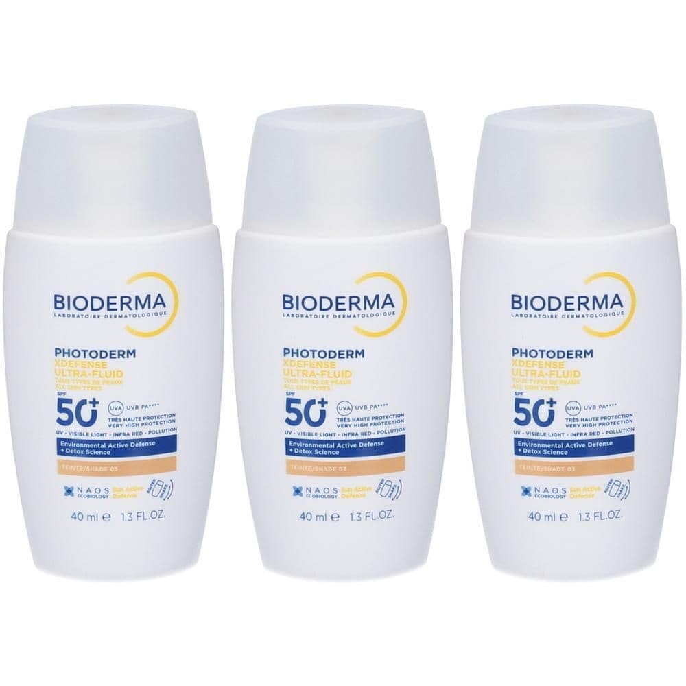 Bioderma Photoderm Xdefense Ultra-Fluid SPF50+ Tonalità 03