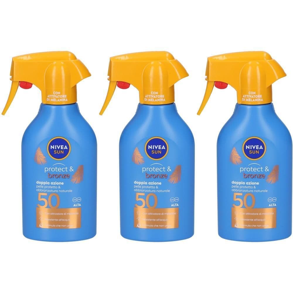 Nivea Spray Solare Sun Protect & Bronze SPF 50
