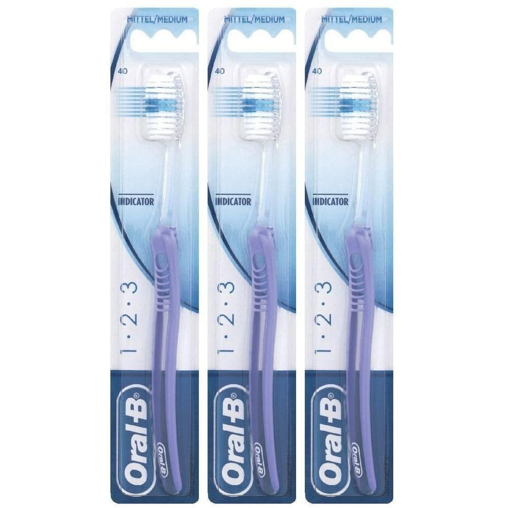 Oral-B® 1 2 3 Indicator Medio Testina 40 mm