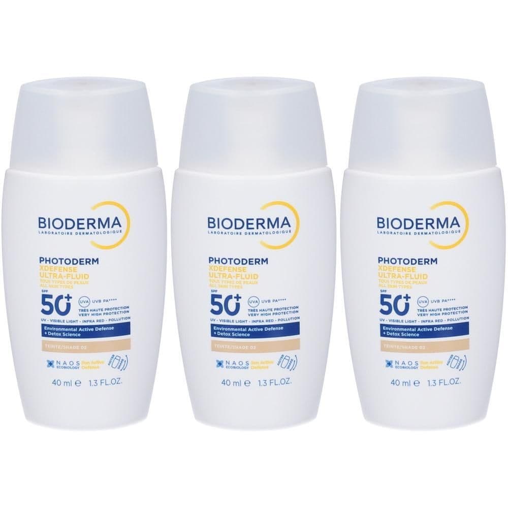 Bioderma Photoderm Xdefense Ultra-Fluid SPF50+ Tonalità 02