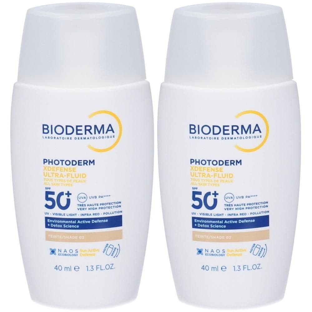 Bioderma Photoderm Xdefense Ultra-Fluid SPF50+ Tonalità 02
