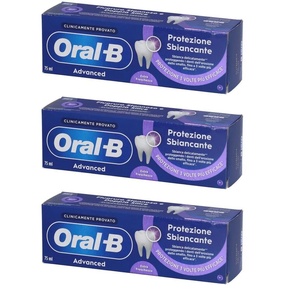Oral-B Dentifricio Advanced Protezione Sbiancante