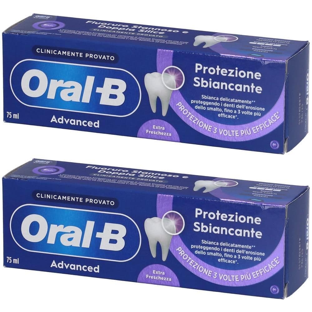 Oral-B Dentifricio Advanced Protezione Sbiancante