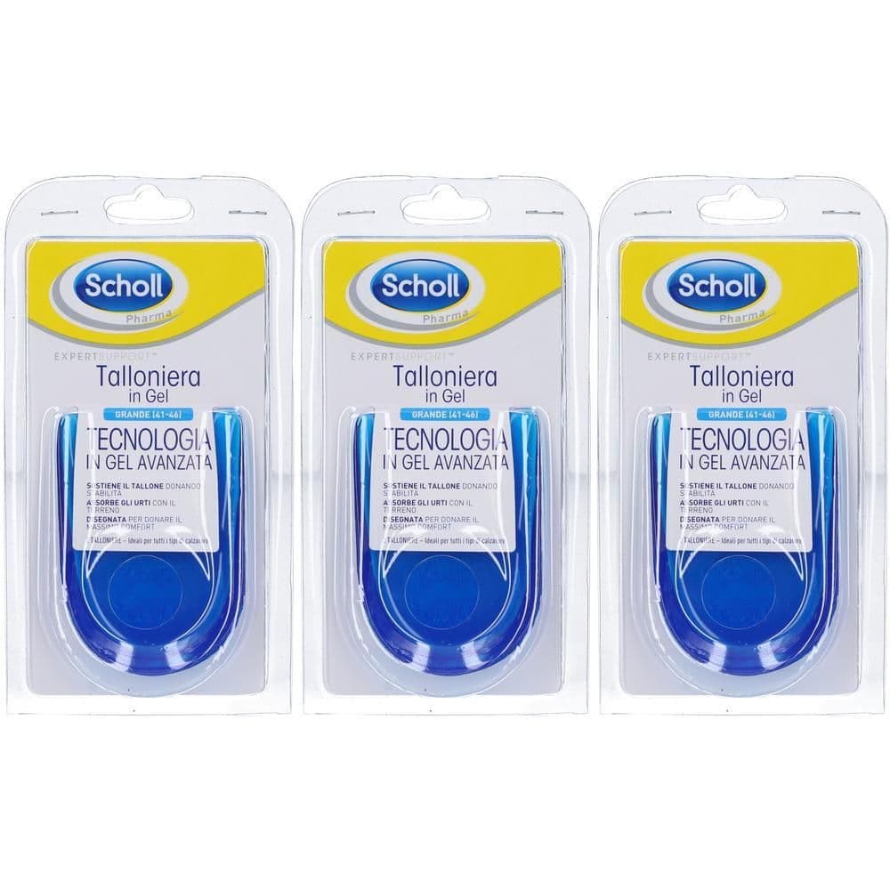 Scholl ExpertSupport Talloniera in Gel Misura Grande EU 41/46