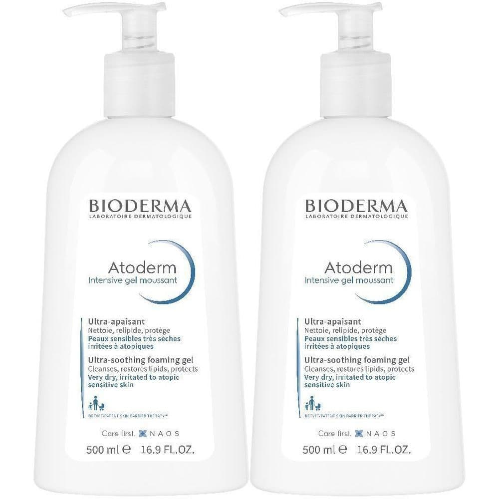 BIODERMA Atoderm Intensive Gel moussant Gel doccia antirritazioni pelle secca e atopica