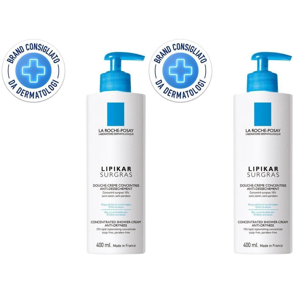 La Roche-Posay Lipikar Surgras doccia-crema detergente relipidante anti-secchezza 400ml
