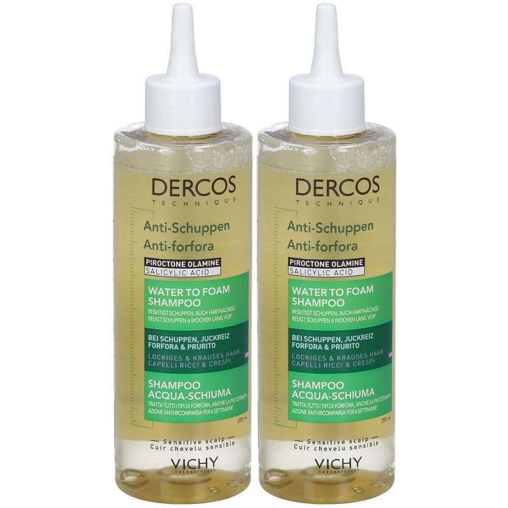 Vichy Dercos Technique Anti Forfora Shampoo Acqua-Schiuma