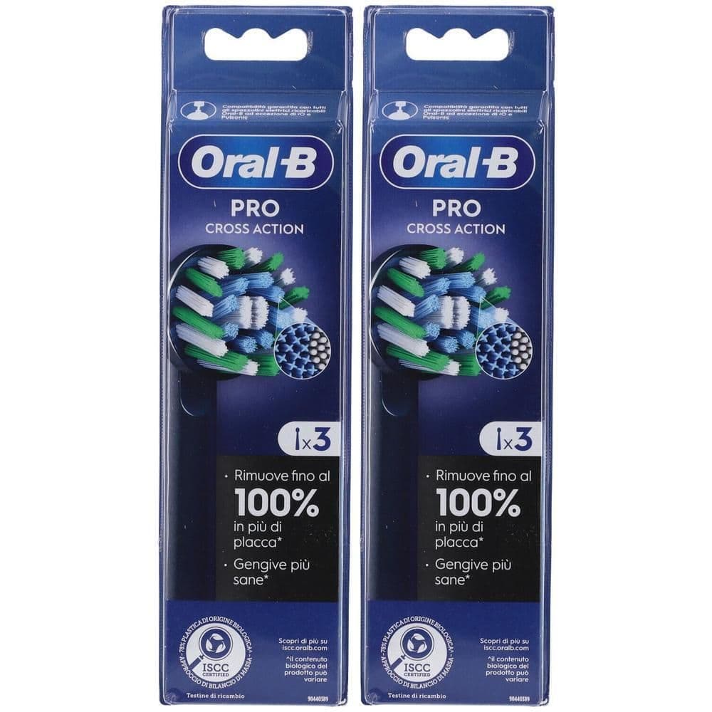 Oral-B Testine di Ricambio Pro Cross Action