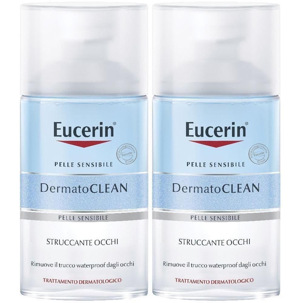 Eucerin Dermatoclean Struccante Occhi Waterproof 125 ml trattamento