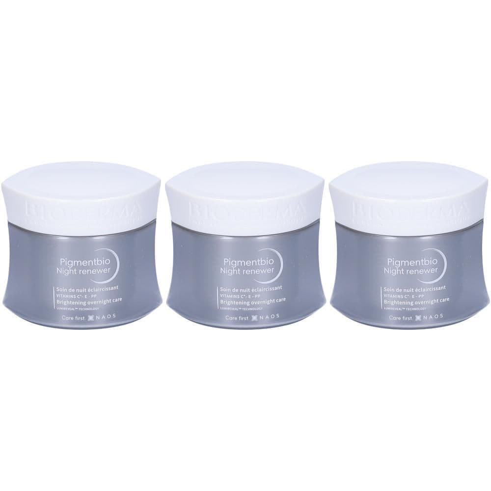 BIODERMA Pigmentbio Night Renewer Crema Trattamento Schiarente Notte