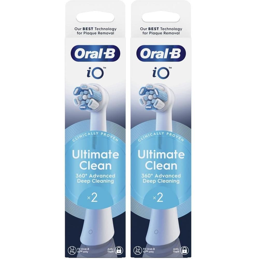 Oralb Power Ricarica Io Ultra Clean White 2 Pezzi