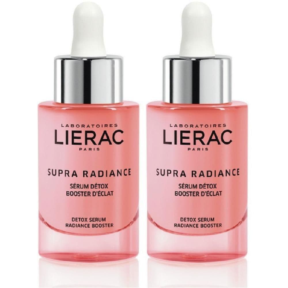 LIERAC Supra Radiance Siero Viso Detox Antietà Illuminante Antiossidante