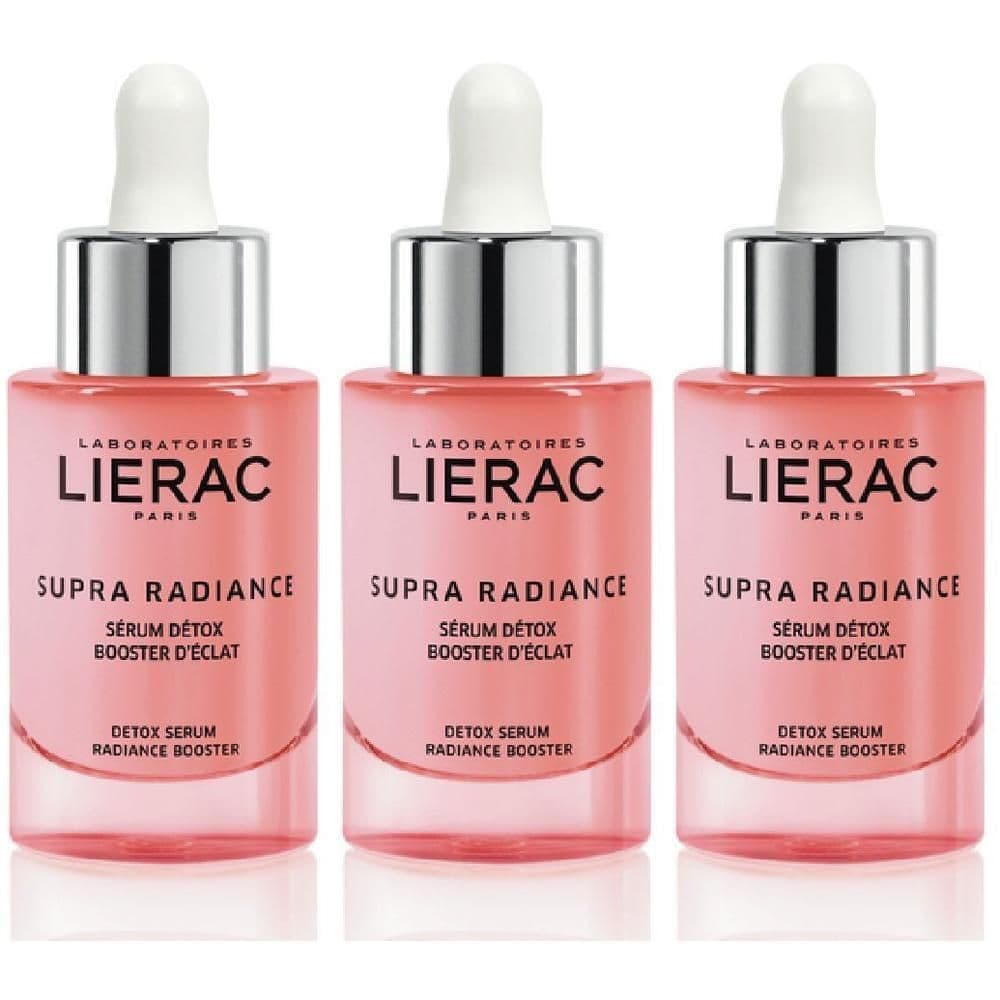 LIERAC Supra Radiance Siero Viso Detox Antietà Illuminante Antiossidante
