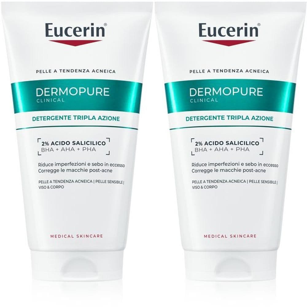 Eucerin Dermopure Detergente Tripla Azione 150ml