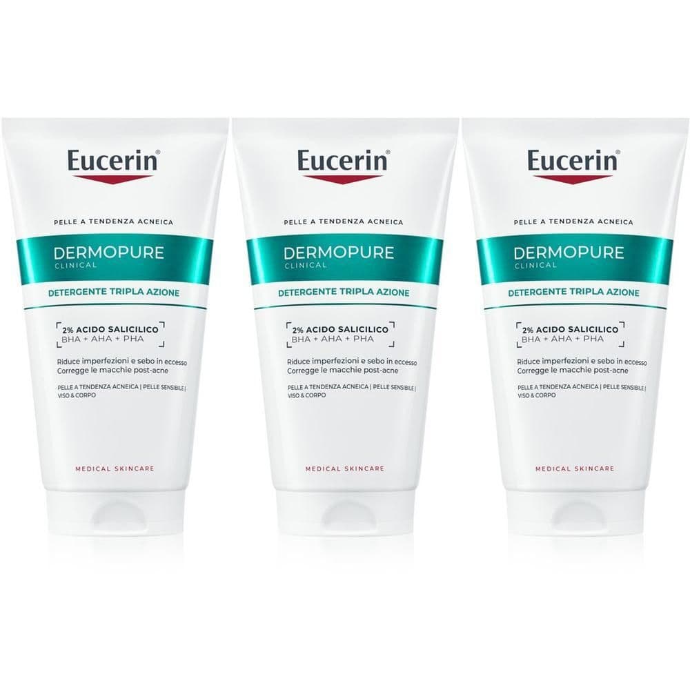 Eucerin Dermopure Detergente Tripla Azione 150ml