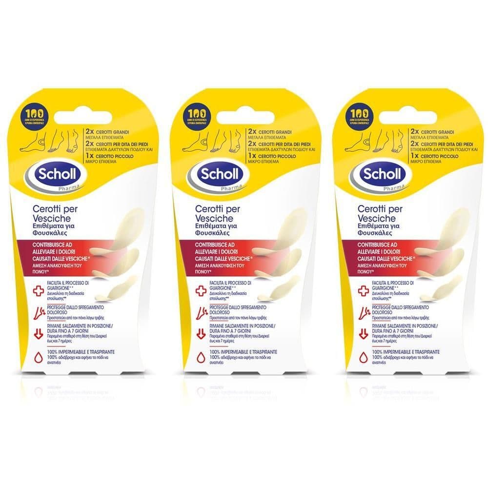 Scholl Cerotti Vesciche Misti