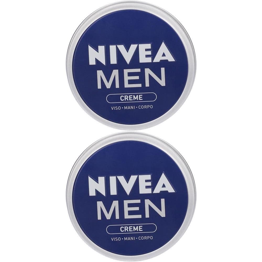 Nivea Men Creme Crema Idratante Uomo 75 ml, Crema multiuso per la cura uomo di viso, corpo e mani