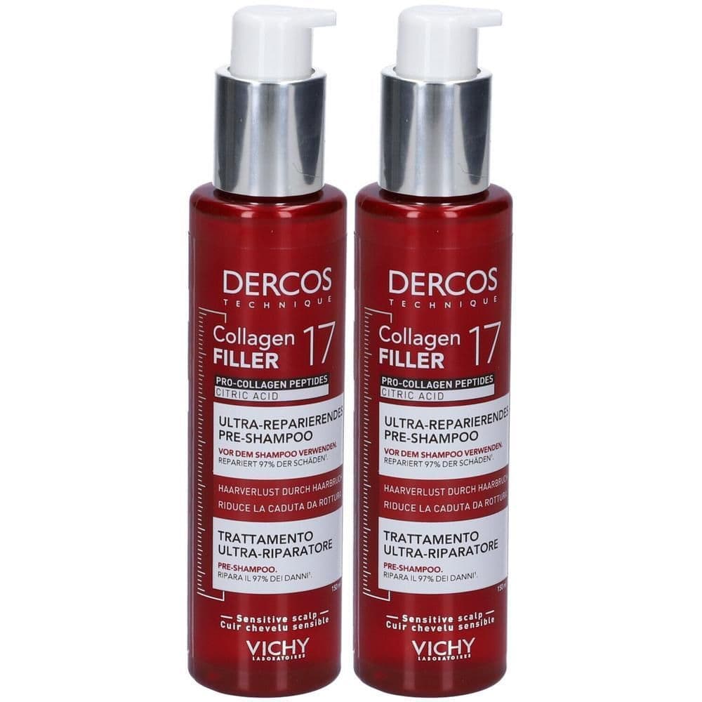 Dercos Collagen Peptide 17 Trattamento Capelli Ultra Riparatore