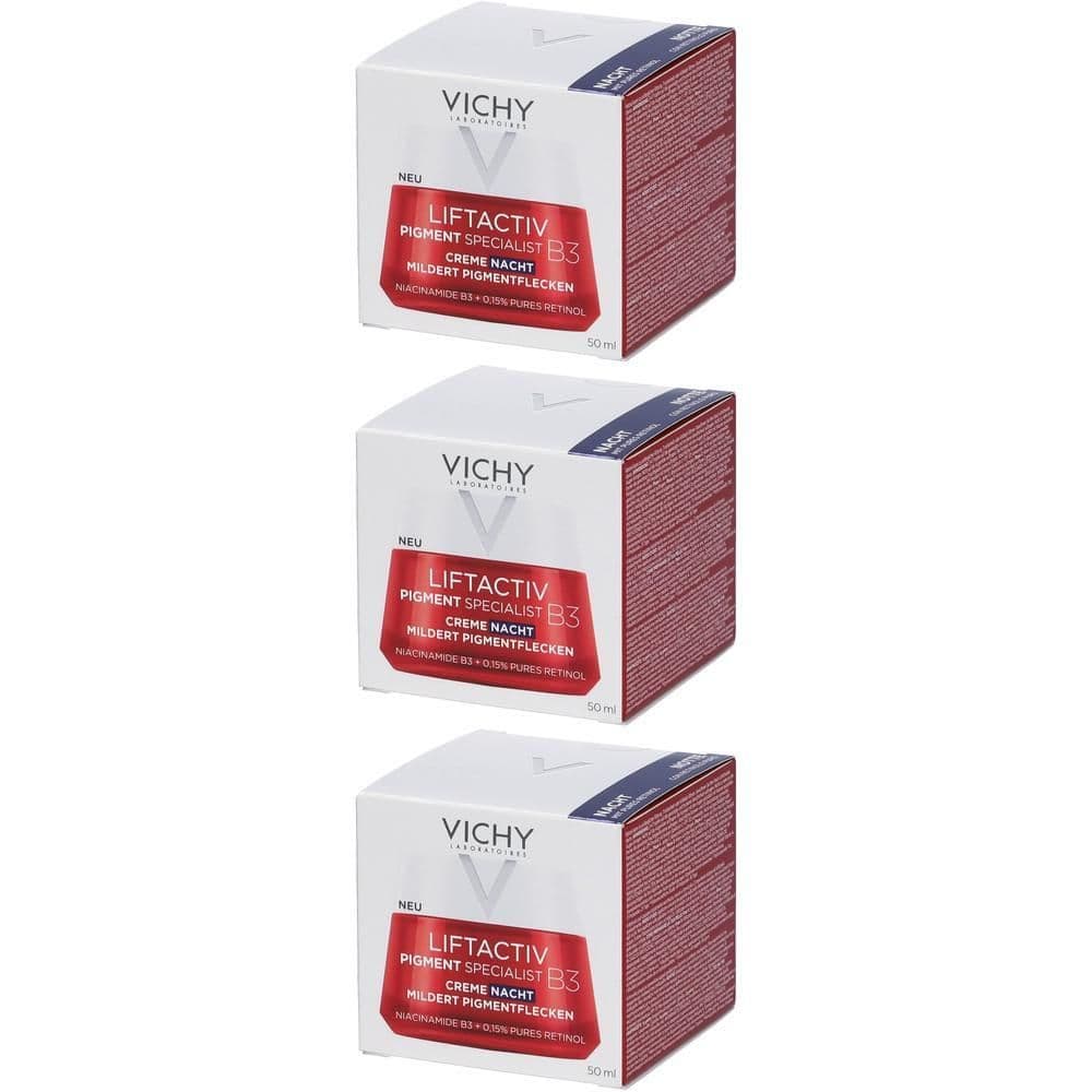 Vichy Liftactiv B3 Crema Notte con Retinolo Puro corregge macchie, rughe e illumina la pelle - 50ML