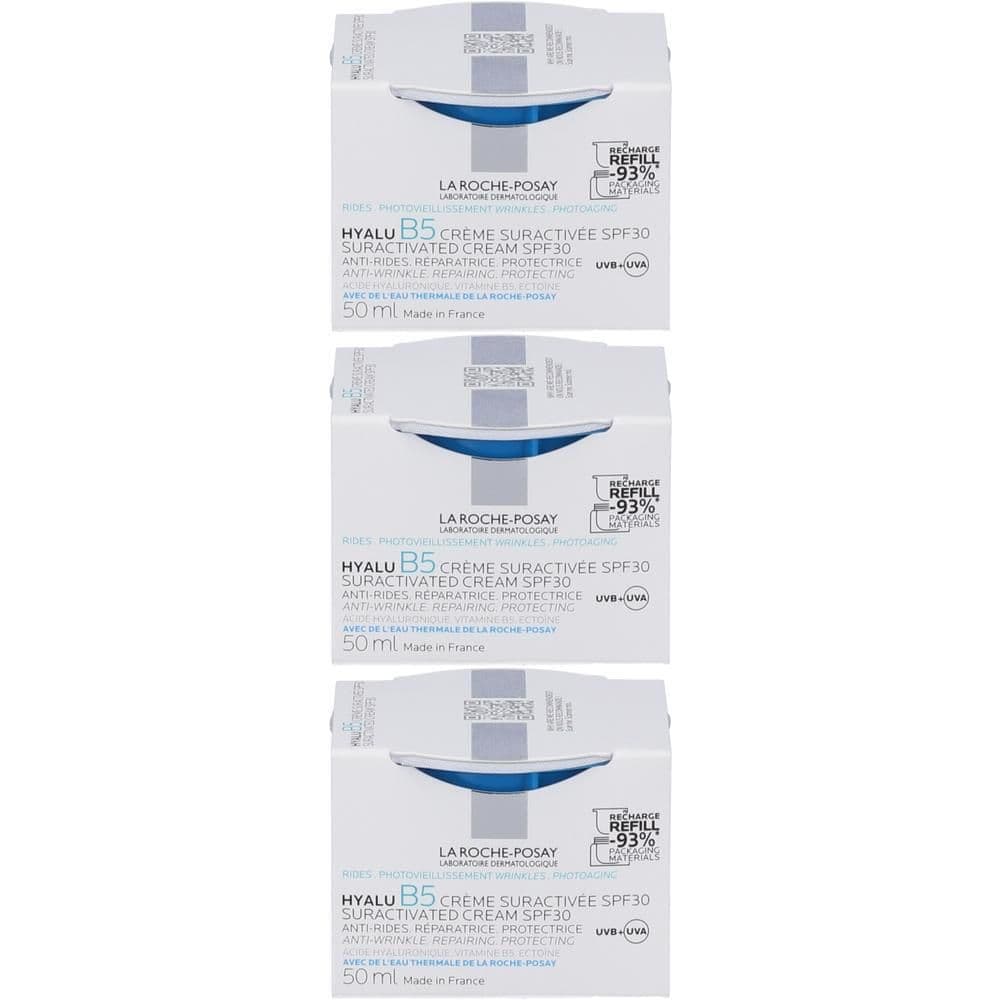La Roche Posay Crema Viso Antirughe Hyalu B5 Ricarica SPF 30