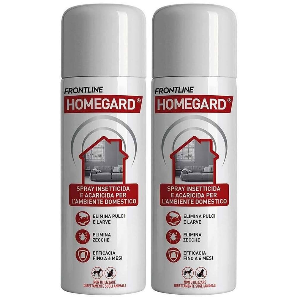 Frontline Homegard 250 ml, Spray Insetticida, Antipulci E Acaricida Per L’ambiente Domestico