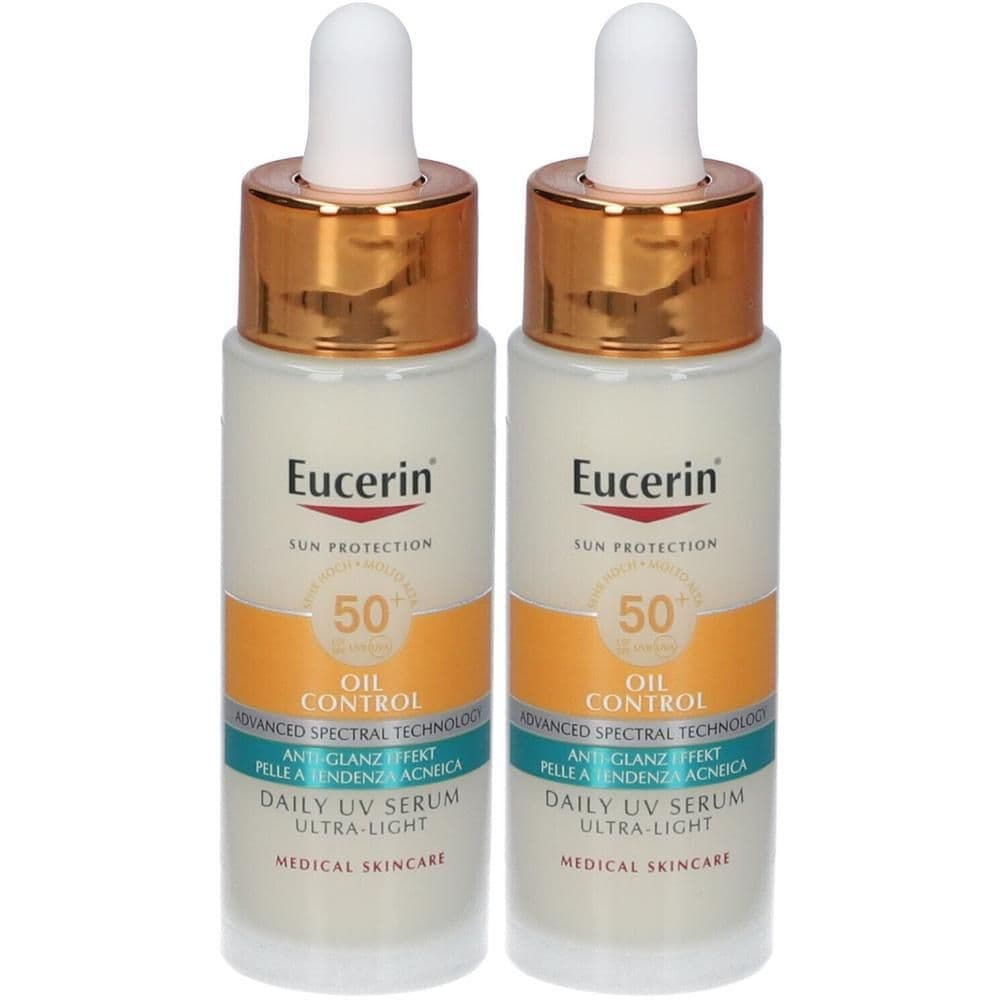 Eucerin Oil Control Tocco Secco Siero Viso Giorno SPF50+