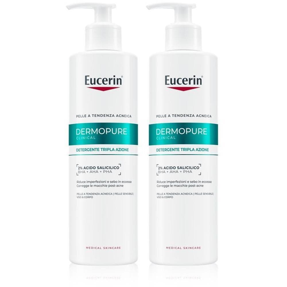 Eucerin Dermopure Detergente Tripla Azione 400ml