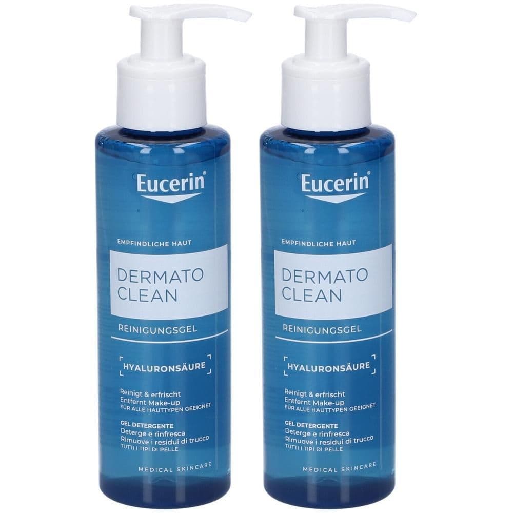 Eucerin DermatoCLEAN [HYALURON] Gel Detergente 200 ml