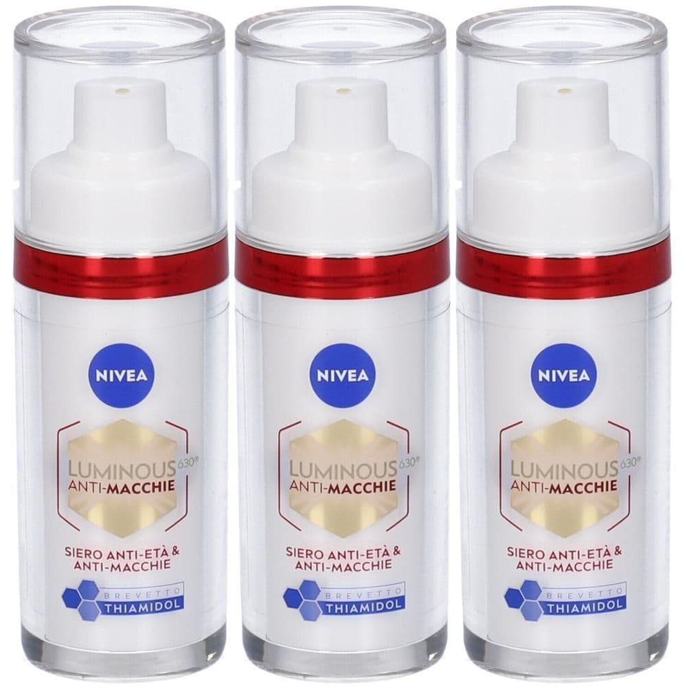 Nivea Luminous630 Siero Anti-Età & Anti-Macchie 30 ml, Siero viso antirughe e macchie