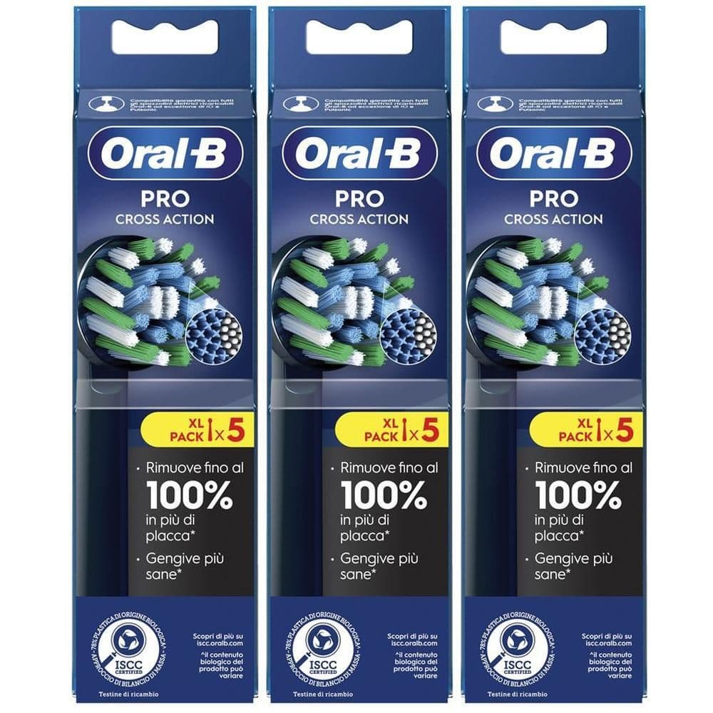 Oral-B Pro Cross Action Testine Ricambio
