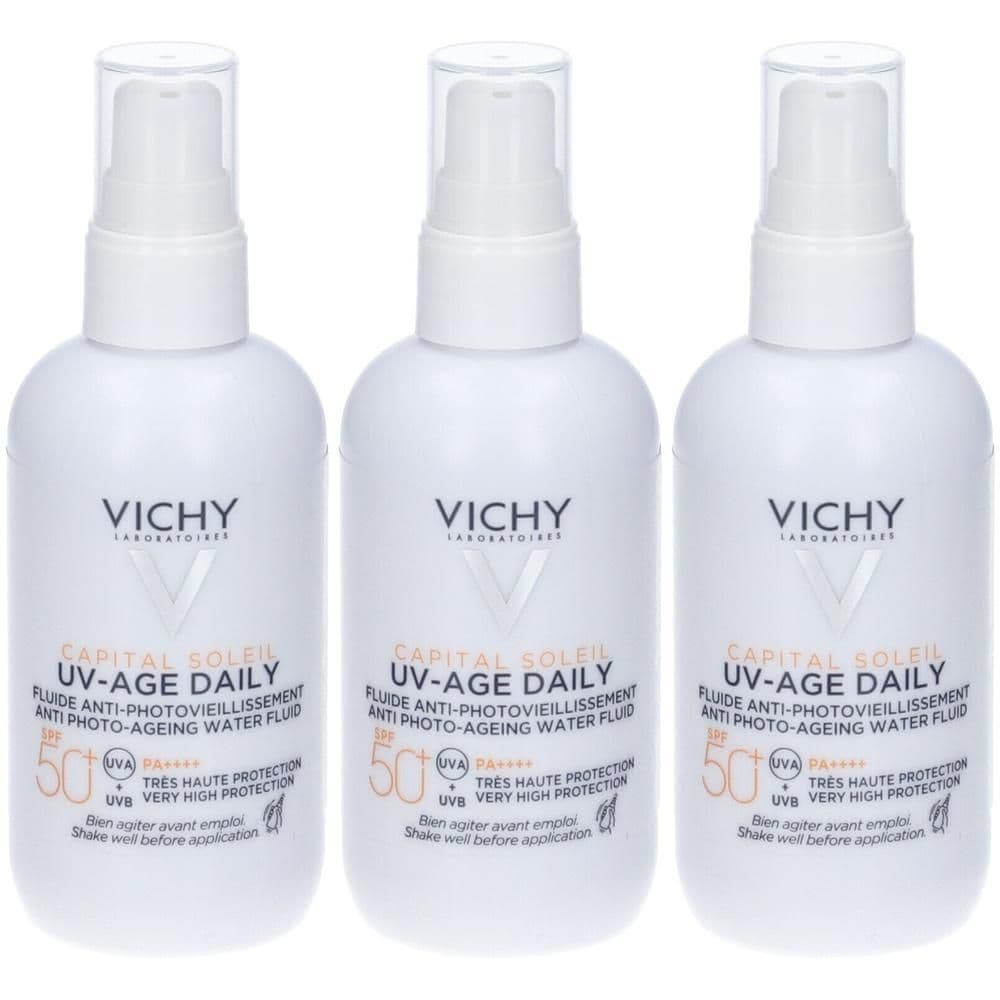 Vichy Capital Soleil UV-Age Daily Fluido Anti-Fotoinvecchiamento per il viso SPF50+ 80 ml
