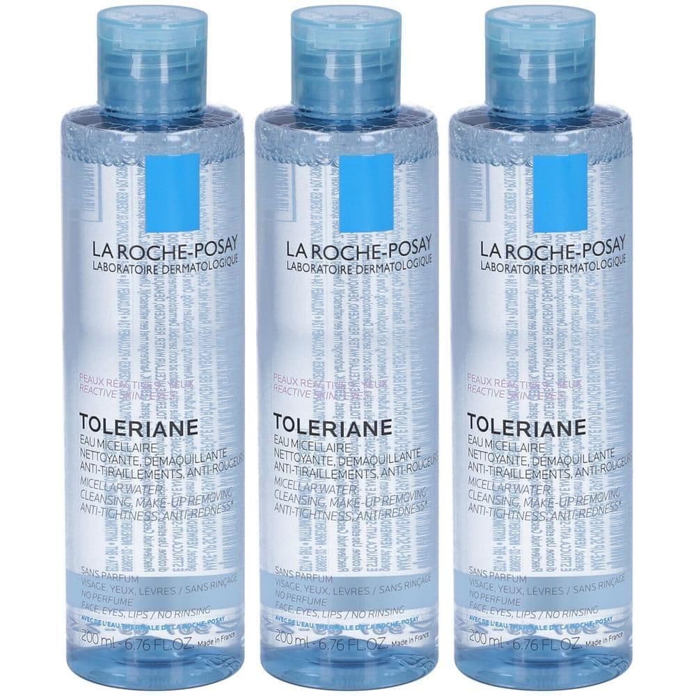 La Roche-Posay Toleriane Acqua micellare pelle reattiva 200 ml Detergente, struccante, anti-secchezza, anti-arrossamento