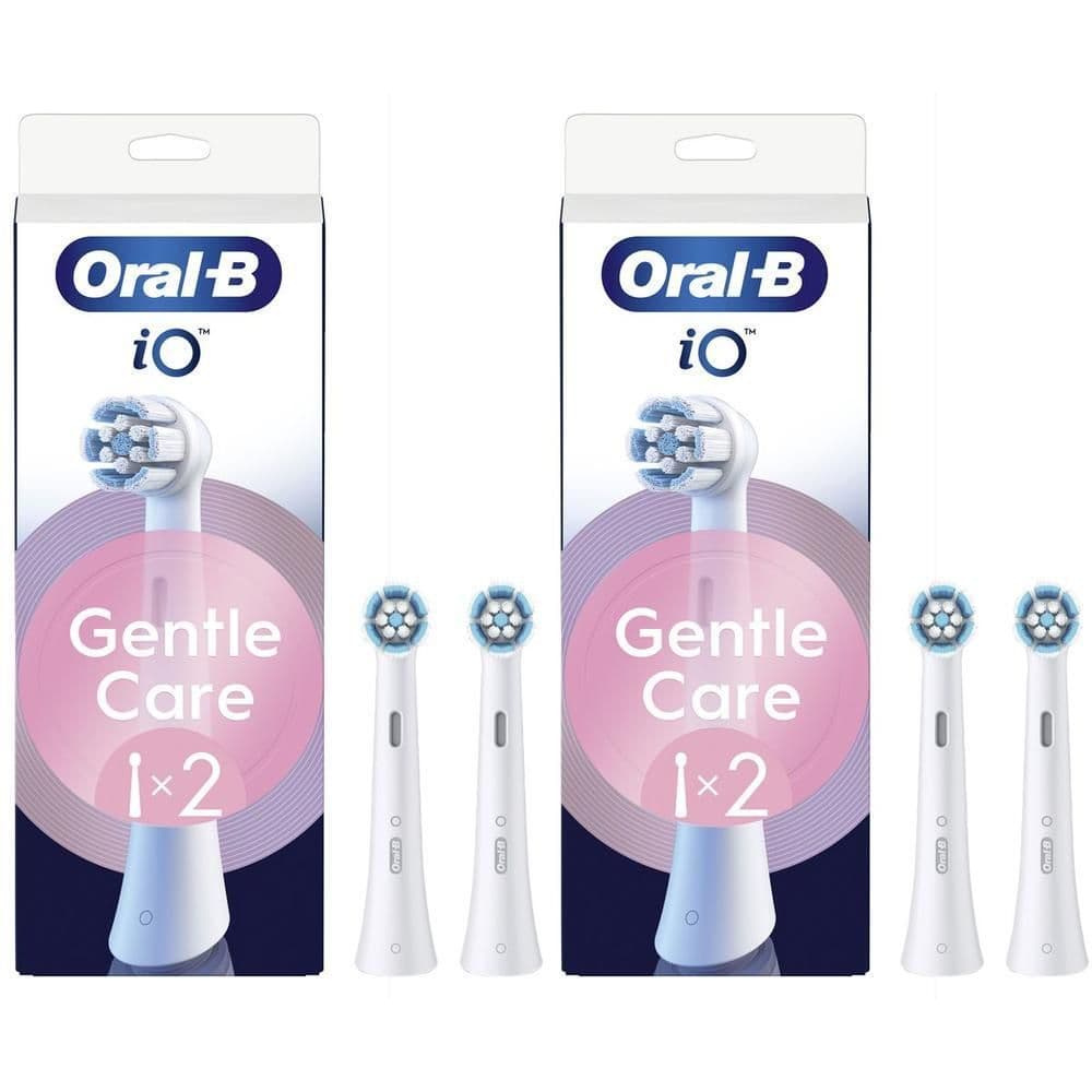 Oralb Power Ricarica Io Gentle Clean White 2 Pezzi