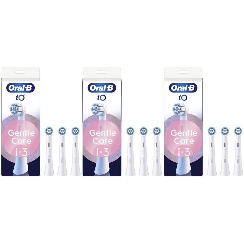 Oralb Power Ricarica Io Gentle Clean White 3 Pezzi