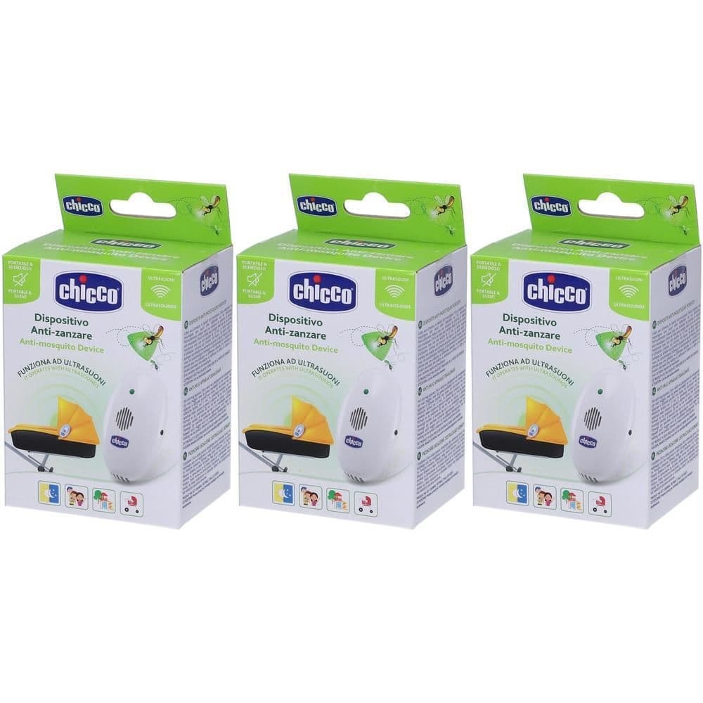 Chicco Dispositivo Anti-Zanzare Ultrasuoni Portatile