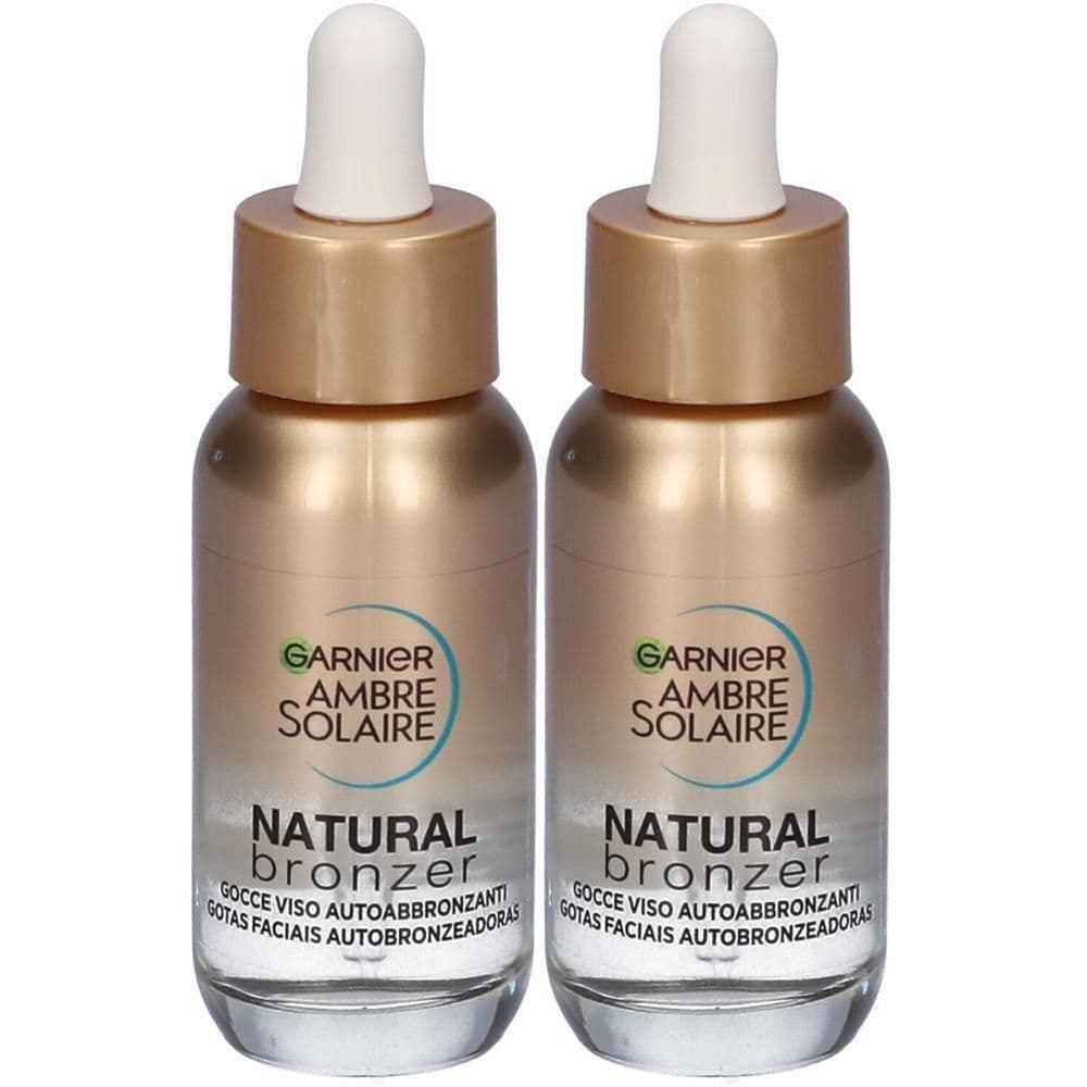 Garnier Ambre Solaire Natuarl Bronzer - Gocce viso autoabbronzanti