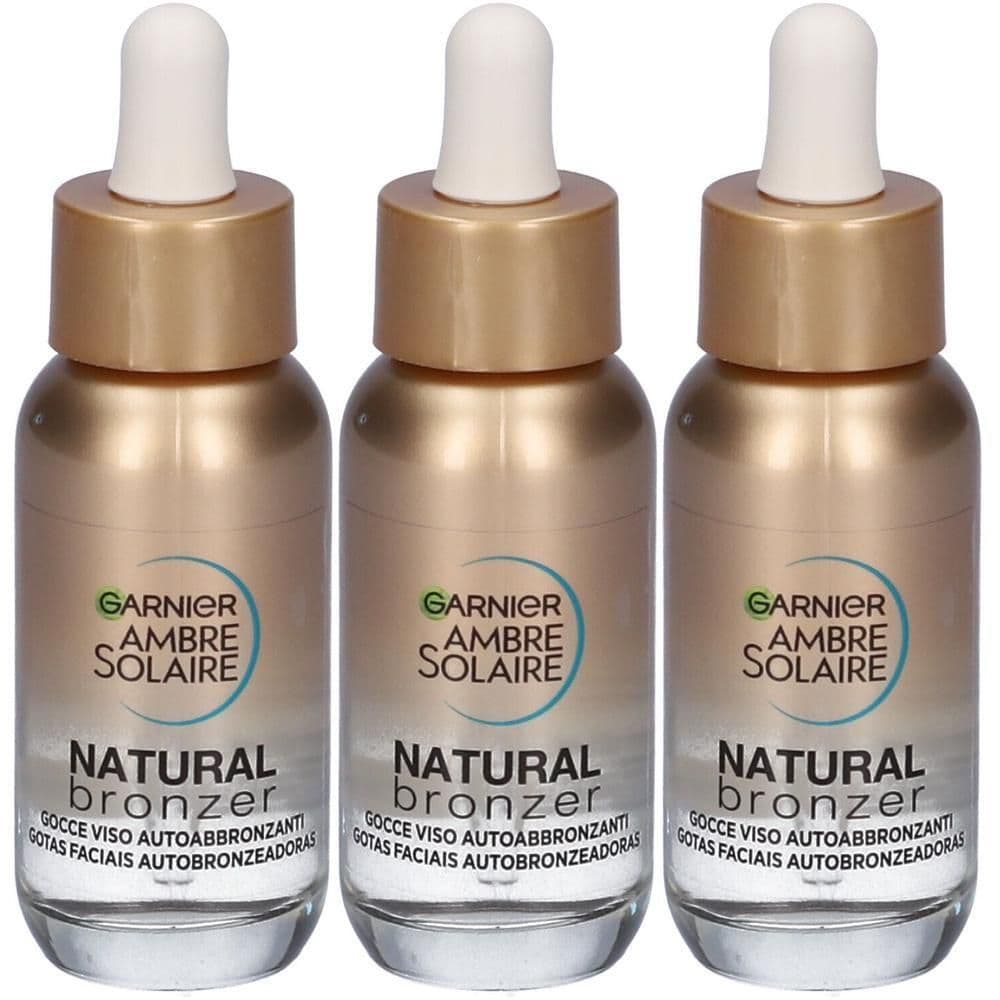 Garnier Ambre Solaire Natuarl Bronzer - Gocce viso autoabbronzanti