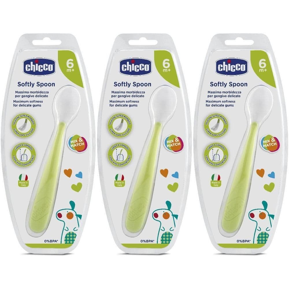 Chicco Cucchiaio Morbido Silicone 6m+