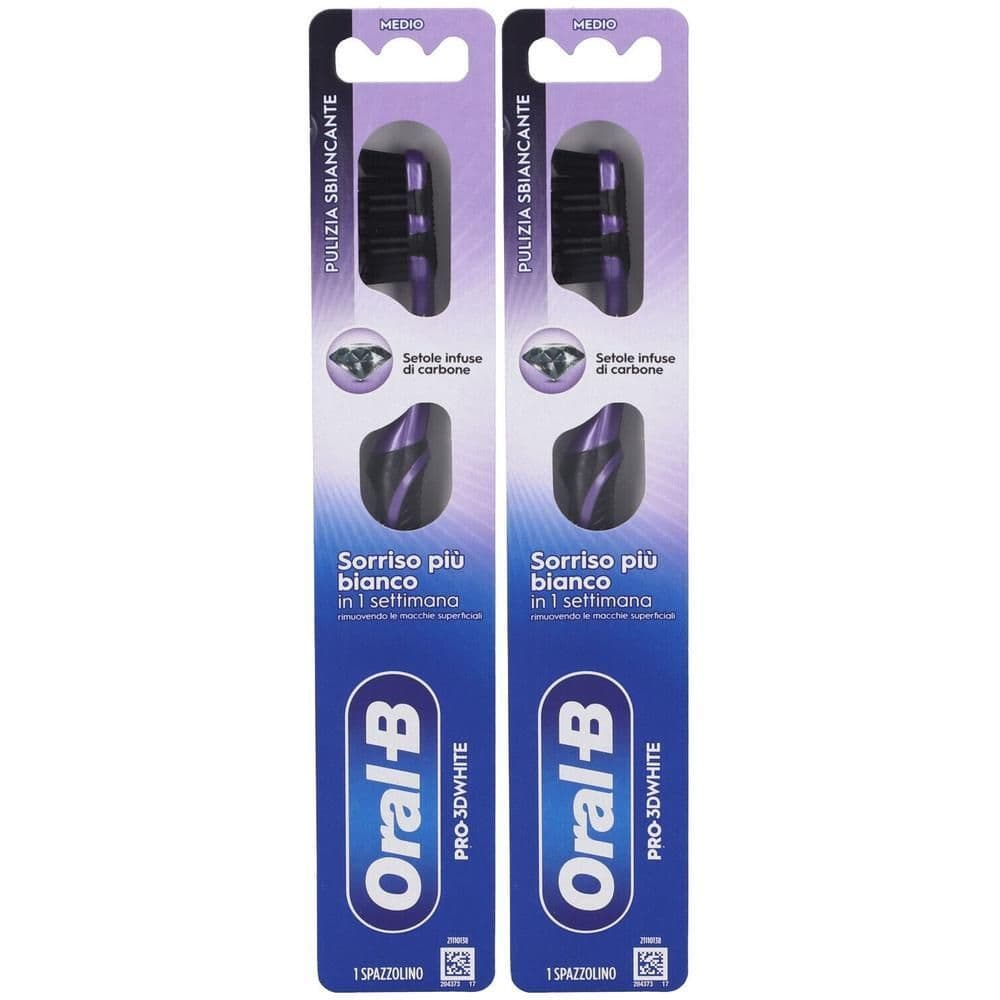 Oralb Pro-3Dwhite Pulizia Sbiancante Spazzolino
