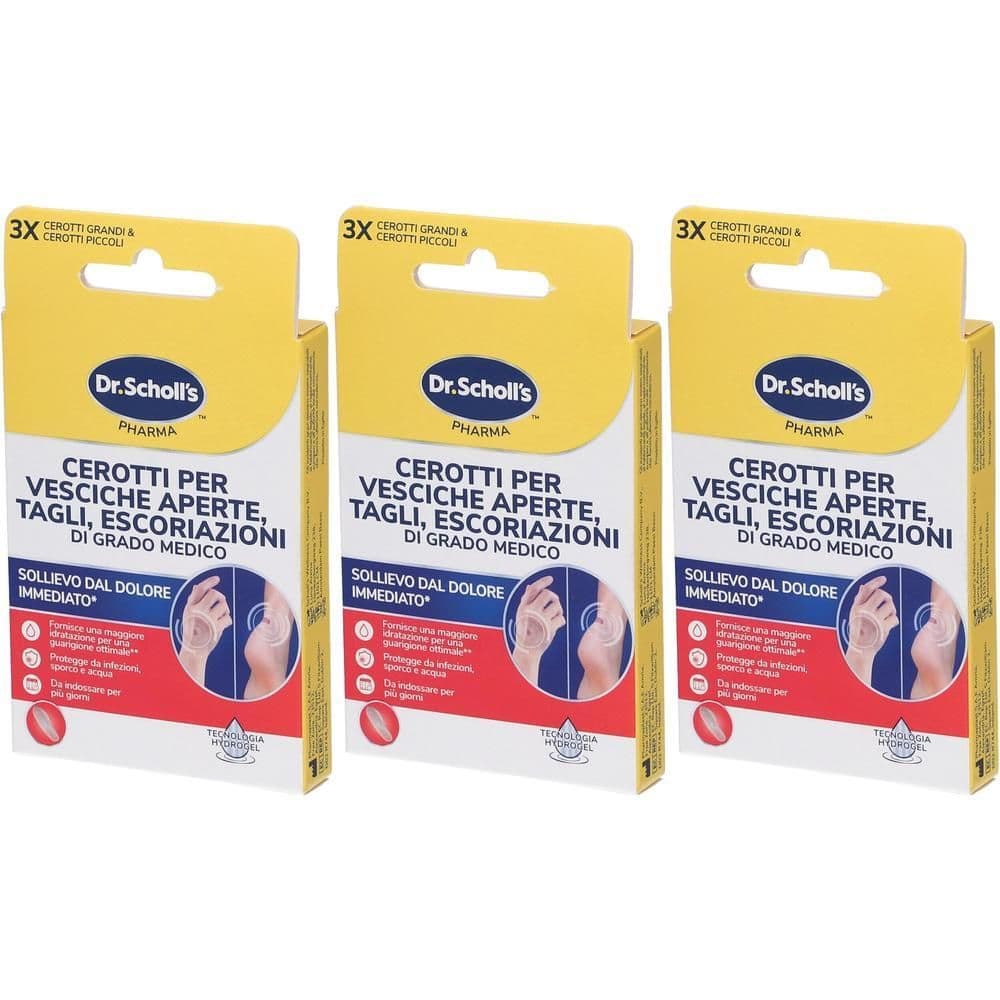 Dr. Scholl's Cerotti Per Vesciche Tagli ed Escoriazioni