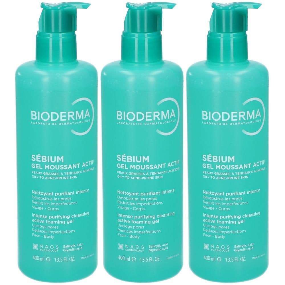Bioderma Gel Detergente Viso Attivo Purificante
