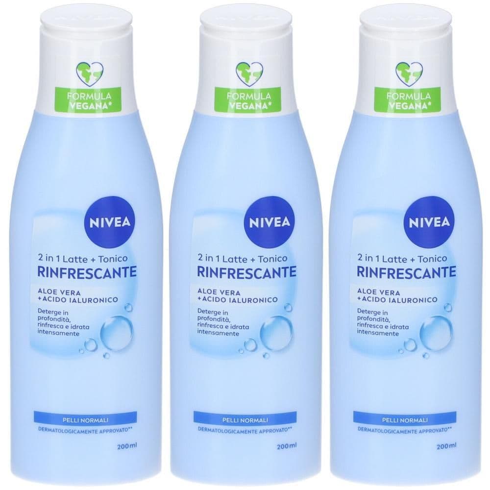 Nivea 2 In 1 Latte Detergente Tonico