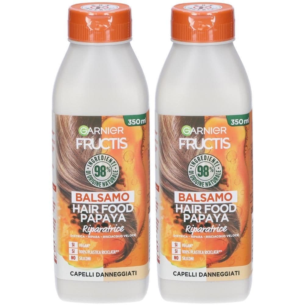 Garnier Balsamo Fructis Hair Food Papaya Riparatrice