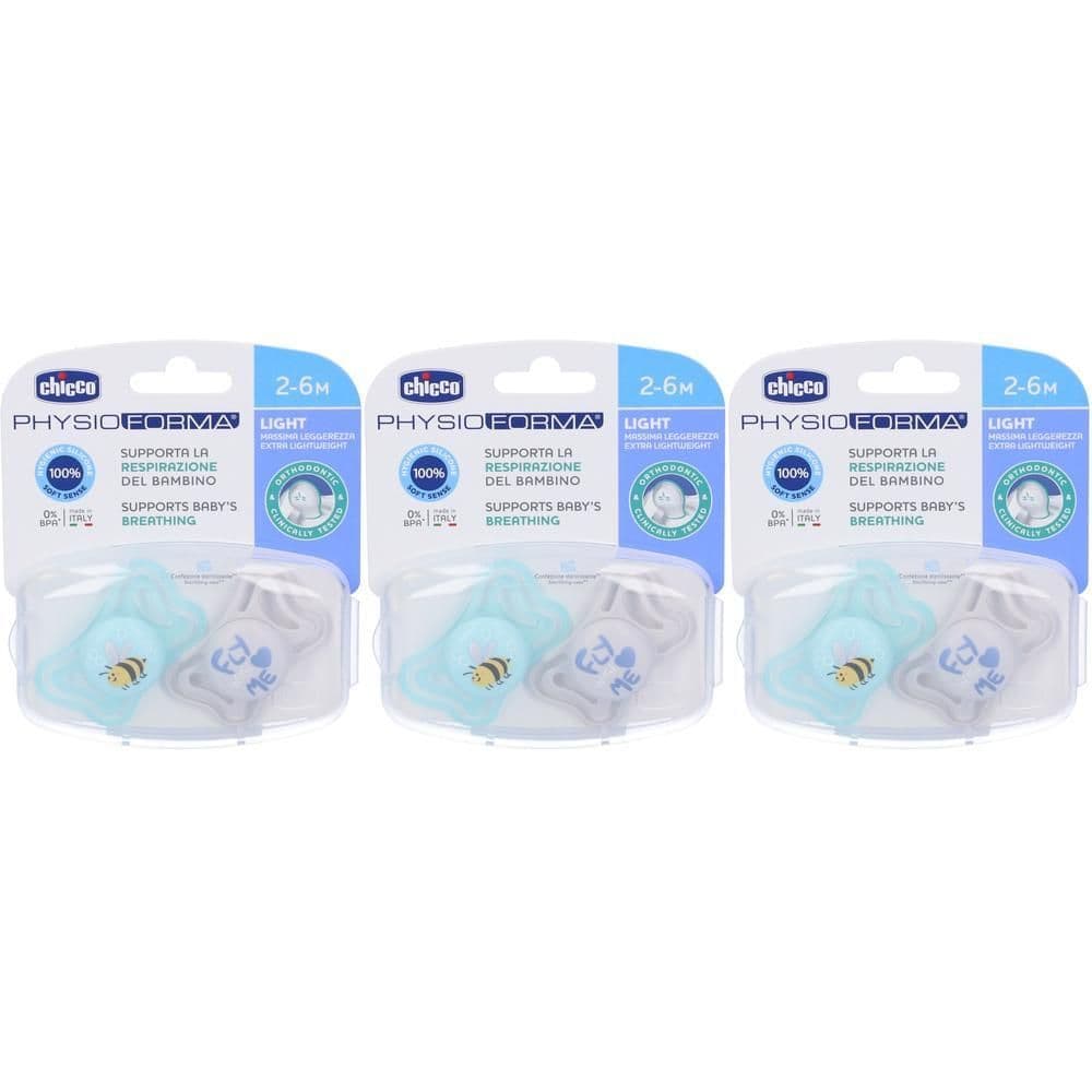 Chicco Physioforma Light Succhietto Azzurro 2-6 Mesi