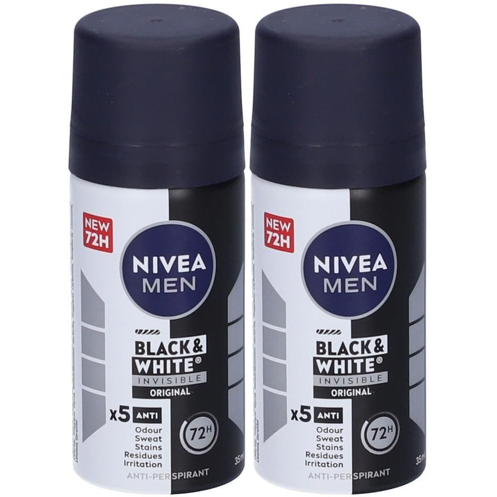 Nivea Men Black&White Invisible Original Spray Mini
