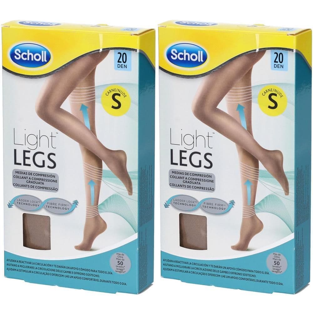 Scholl Lightlegs 20 Denari Taglia S Colore Nude 1 Paio