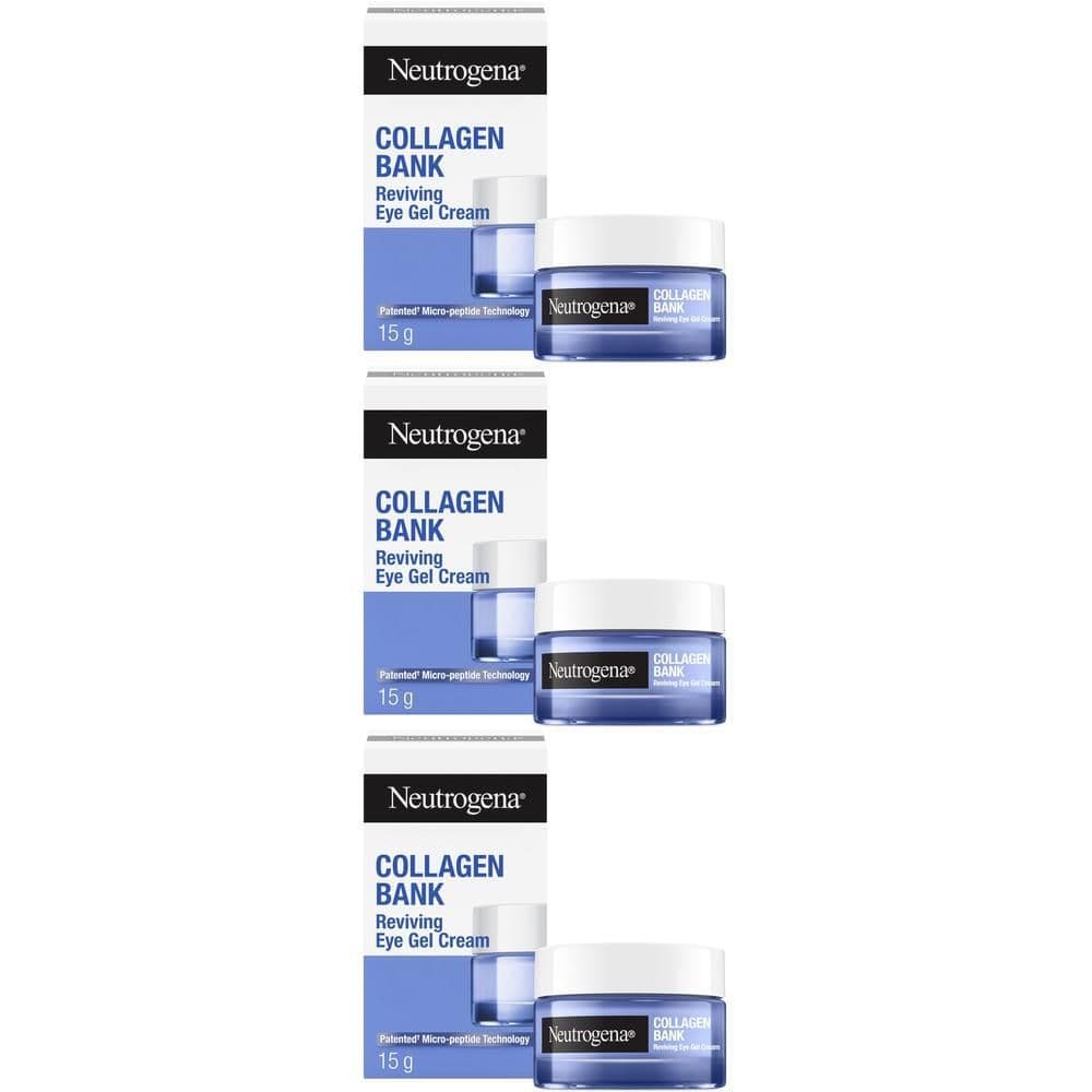Neutrogena Collagen Bank Contorno Occhi Rivitalizzante, Crema Occhiaie e Borse