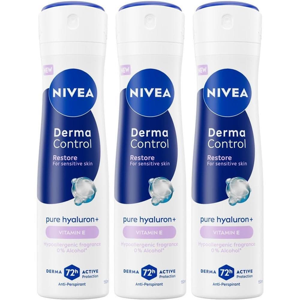Nivea Derma Control Restore Deodorante Spray 72h